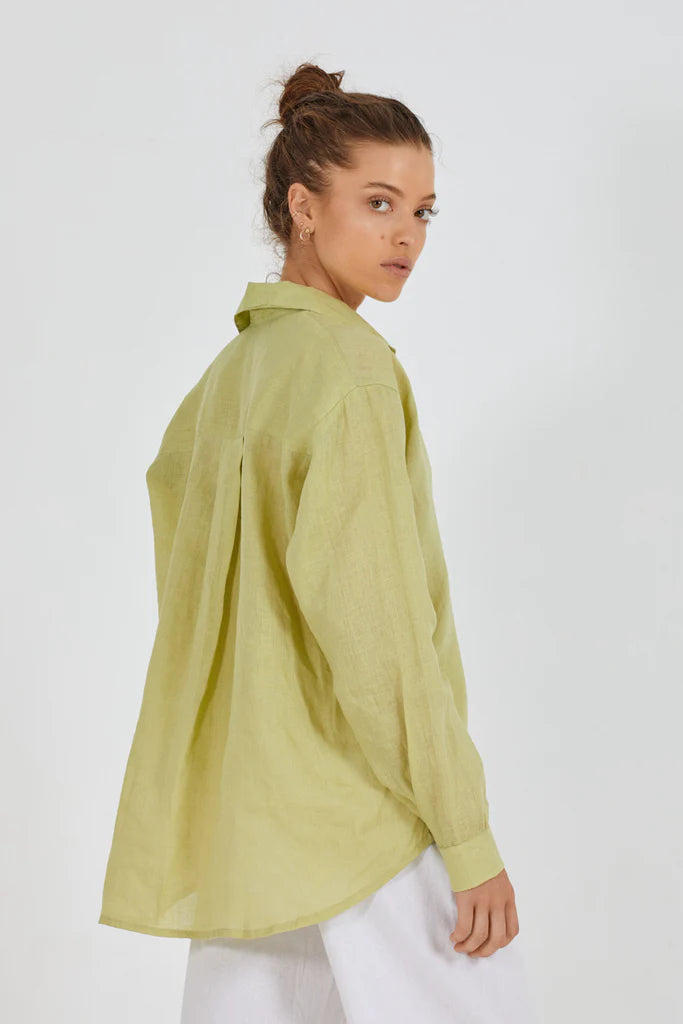 MALLOW SHIRT - GREEN LIME