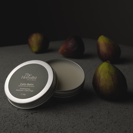 Calm Balm with Frankincense, Patchouli + Clary Sage