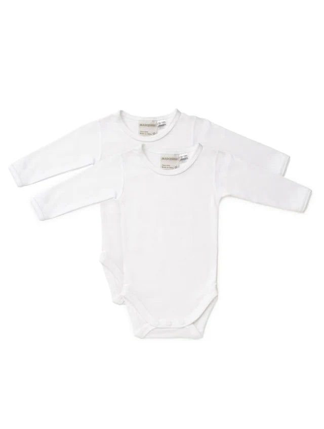 Baby Long Sleeve Bodysuit 2 Pack