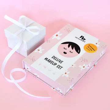 Deluxe Makeup Set - Nala Pink Natural Pressed Powder Kids Makeup Palette Kit