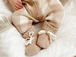 BOOTIES | CARAMEL (GINGHAM)