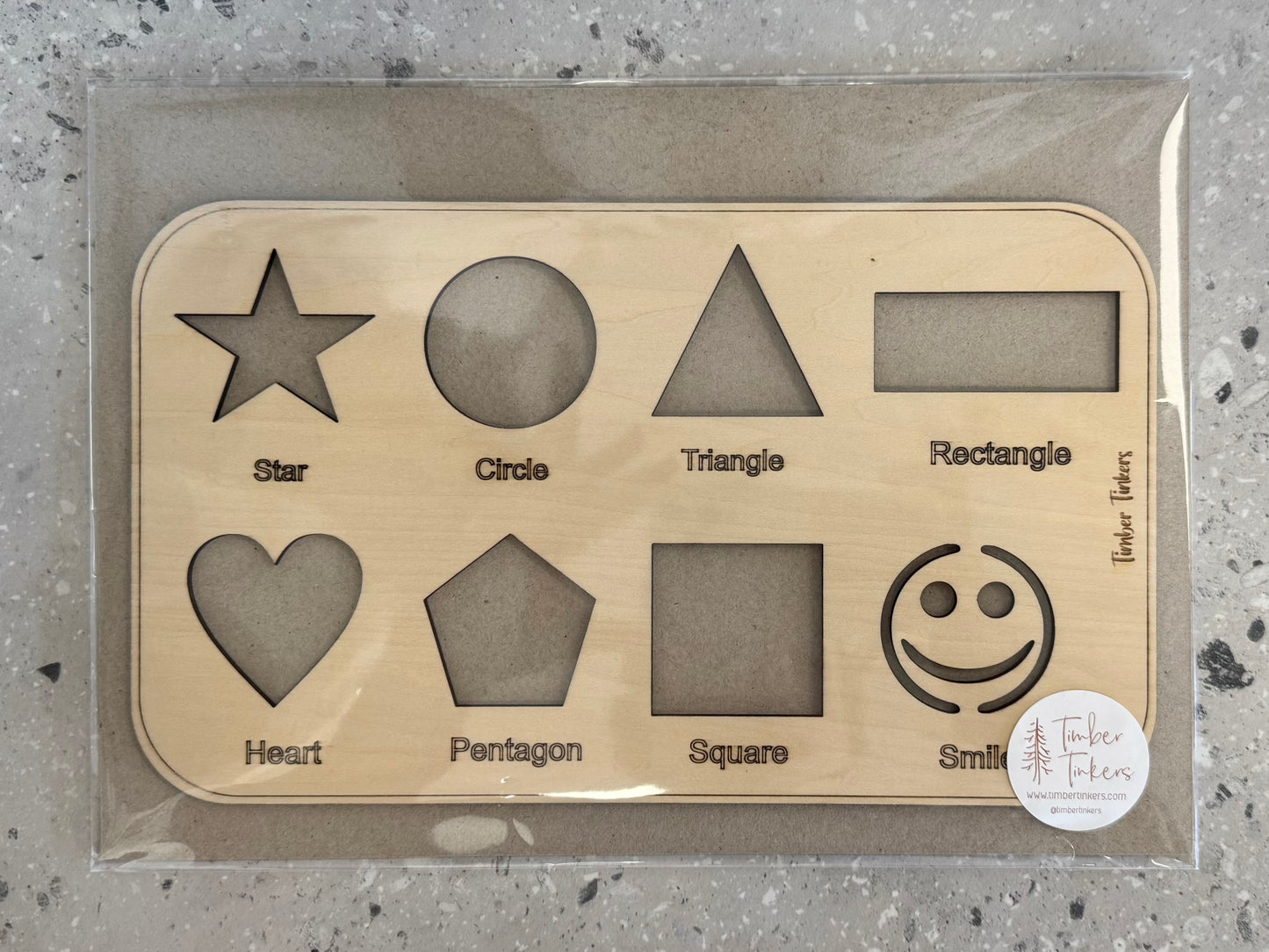 Shapes Tracing Board