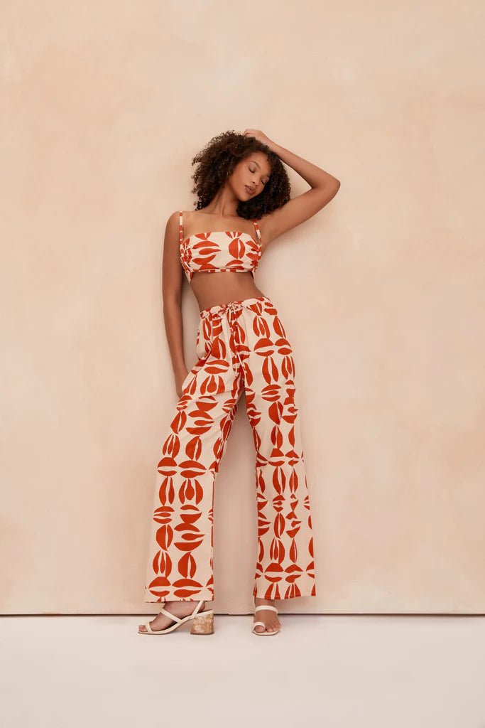 KAI PANT - RED ROYAL
