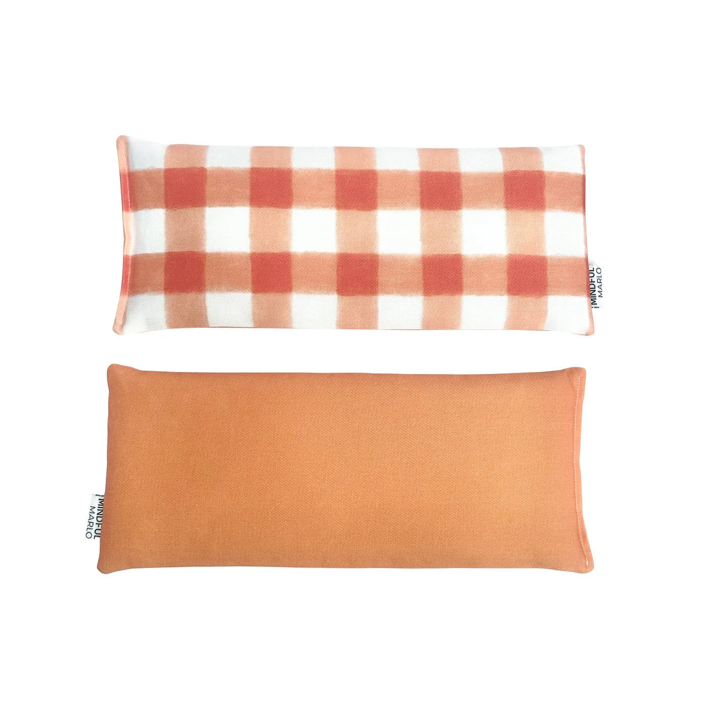 Wheat Bag - Gingham Tangerine