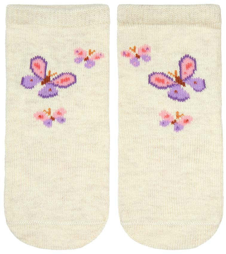 Organic socks ankle Jacquard