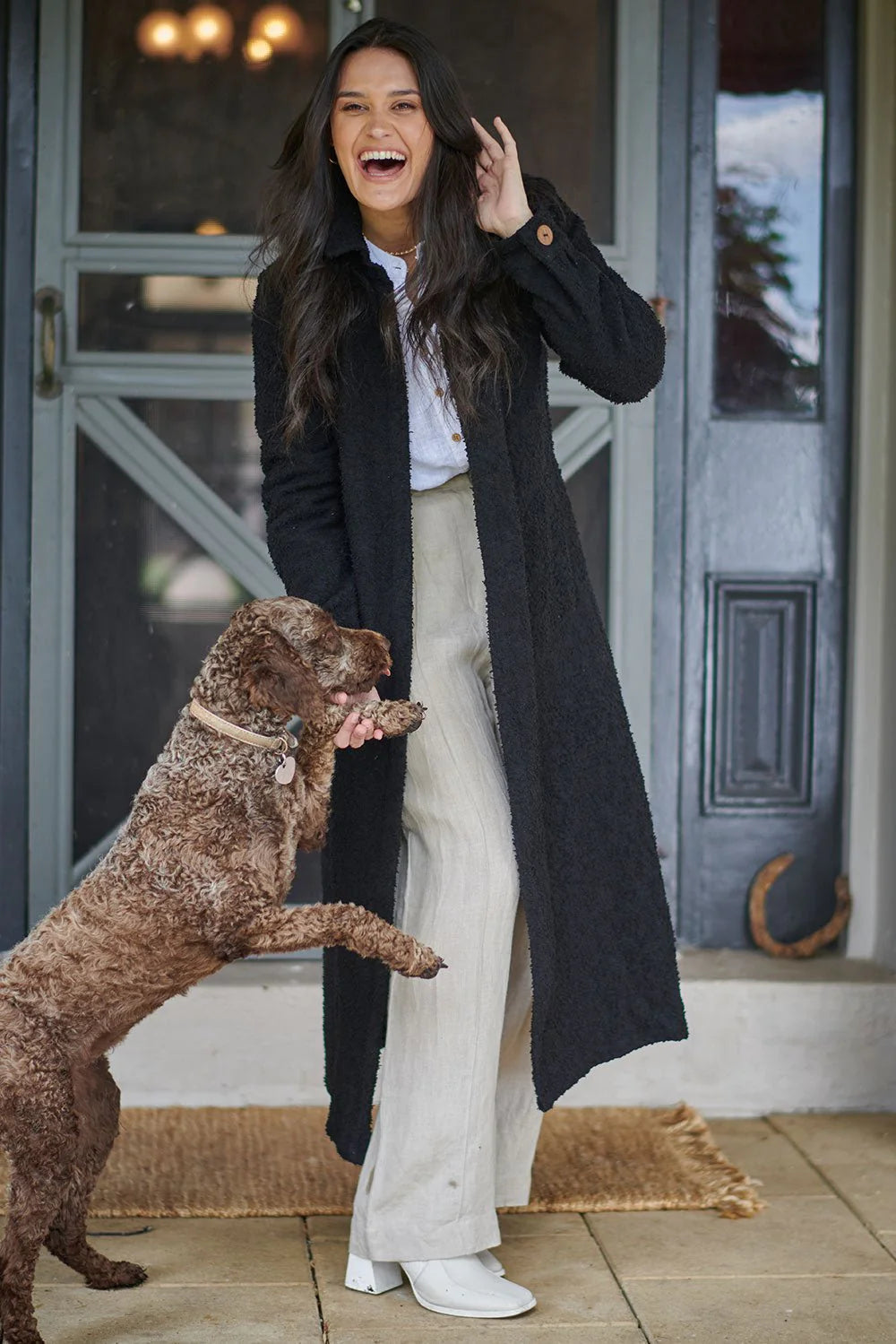 The Maestro Boucle Coat