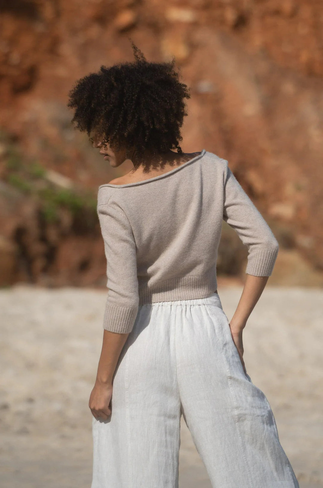 Jade Cashmere Cardi