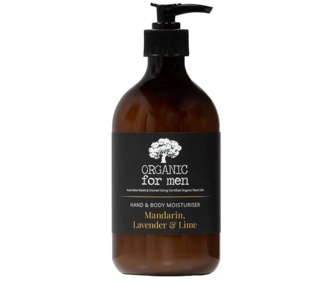 Hand & Body Moisturiser Mandarin, Lavender and Lime