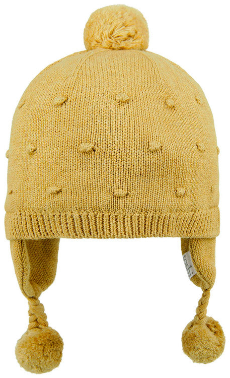 Organic Beanie Earmuff Popcorn