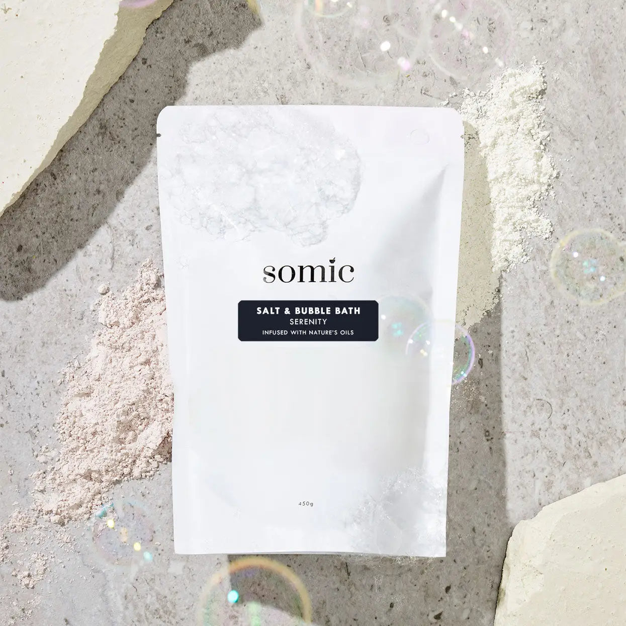 Serenity Salt and Bubble Bath