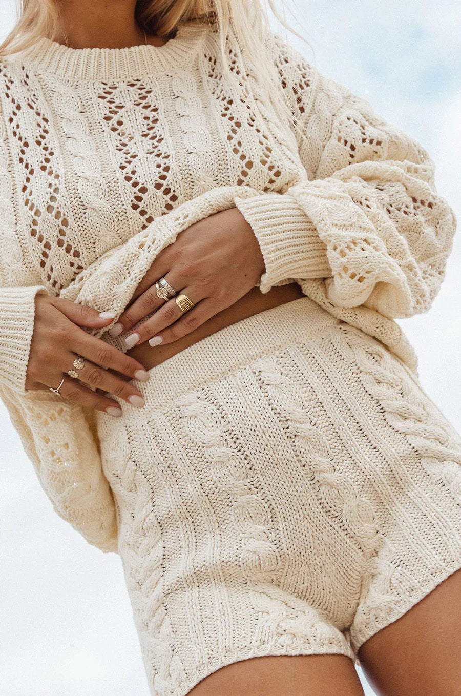 Bella Knit Jumper - Ivory (Limited Edition)