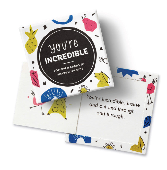 THOUGHTFULLS FOR KIDS POP-OPEN CARDS – YOU’RE INCREDIBLE