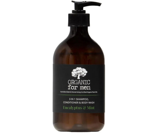 3 in 1 shampoo, conditioner and body wash Eucalyptus and Mint