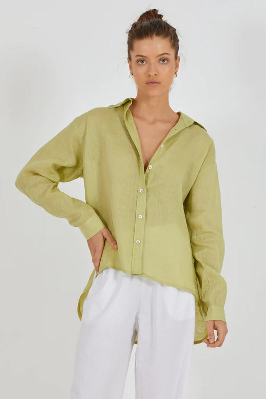 MALLOW SHIRT - GREEN LIME
