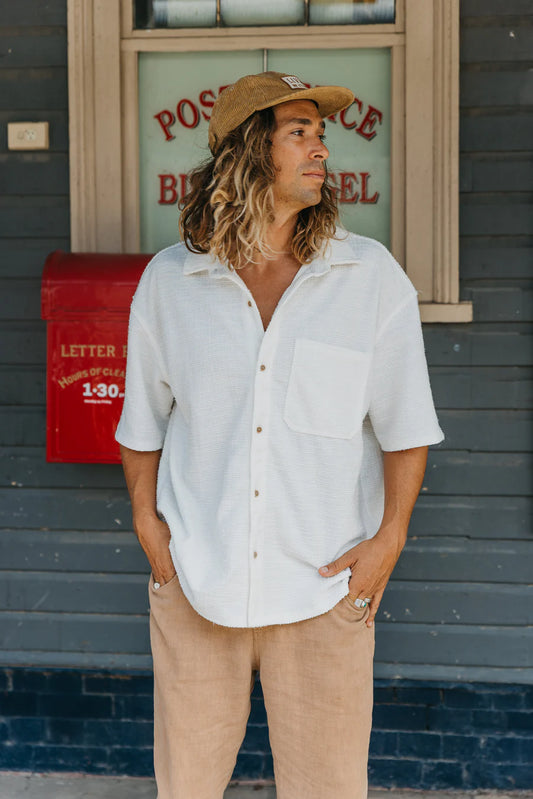 Wells Textured Short Sleeve Shirt
