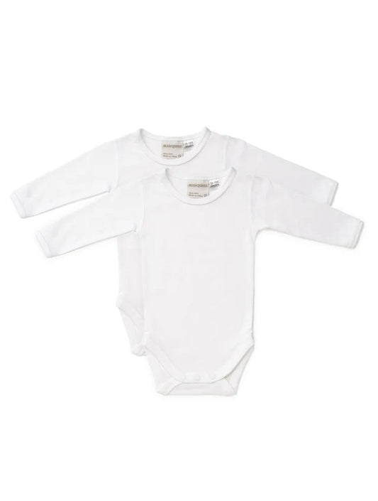 Baby Long Sleeve Bodysuit 2 Pack