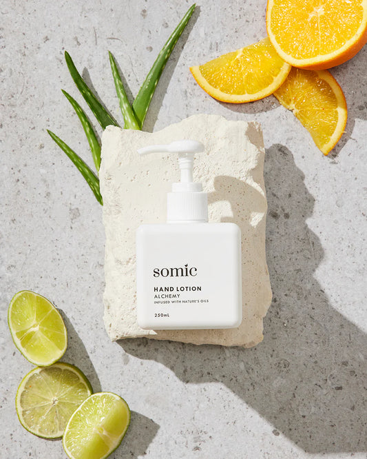 Somic alchemy hand lotion