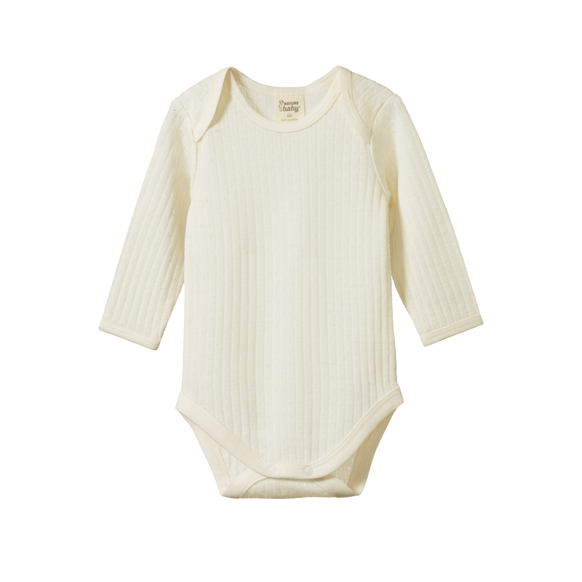 Pointelle thyme bodysuit