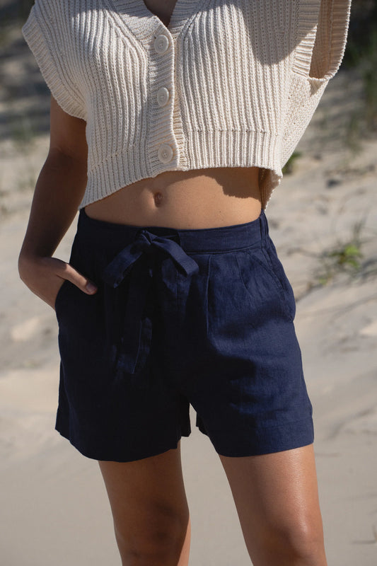 Amelia Linen Shorts