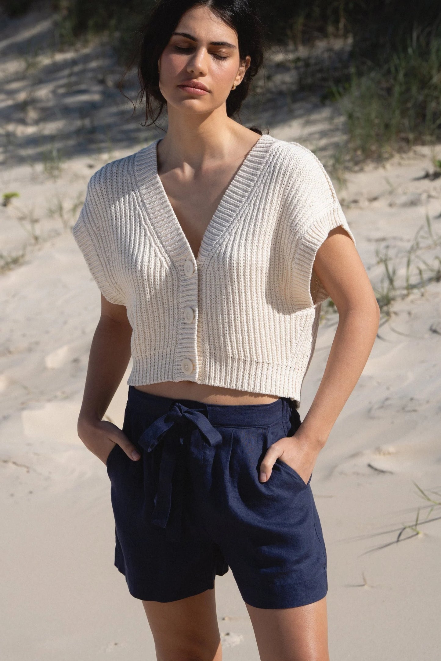 Amelia Linen Shorts
