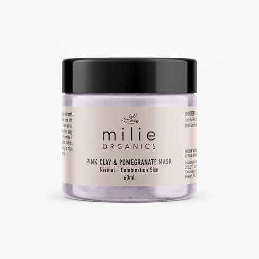 Pink Clay & Pomegranate Face Mask