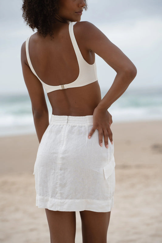 Ilaria Linen Skirt