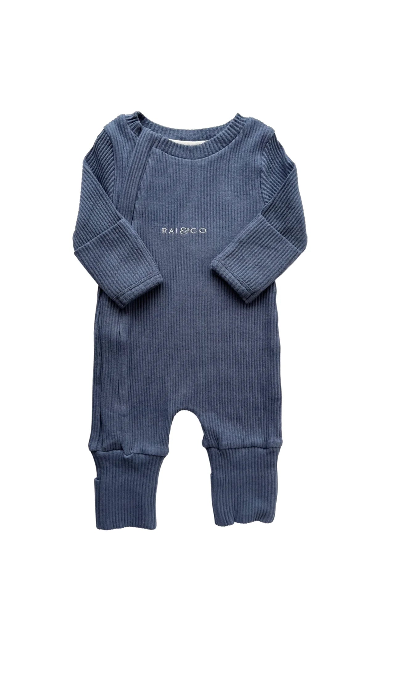 Ribbed Jumpsuit- Royal Blue