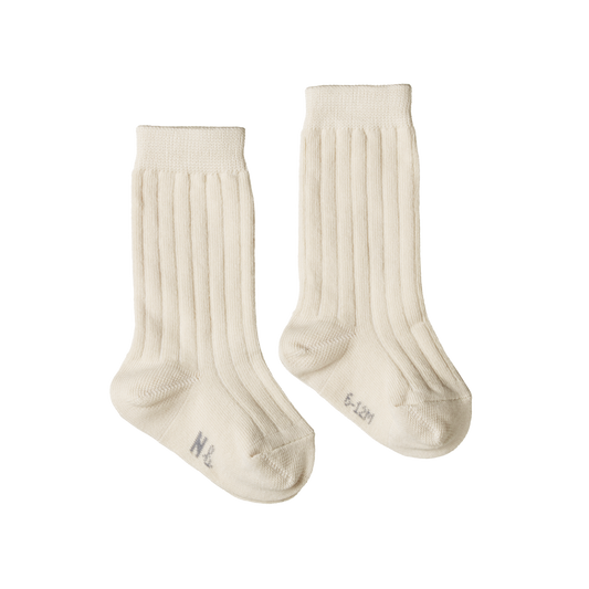 cotton rib socks