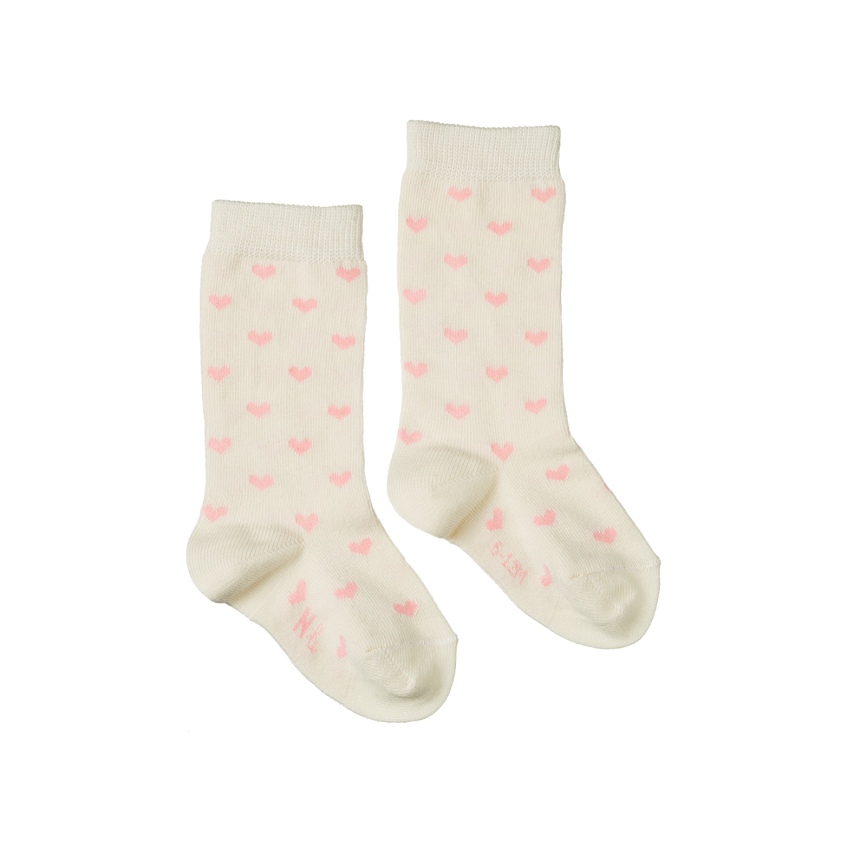 cotton socks hearts
