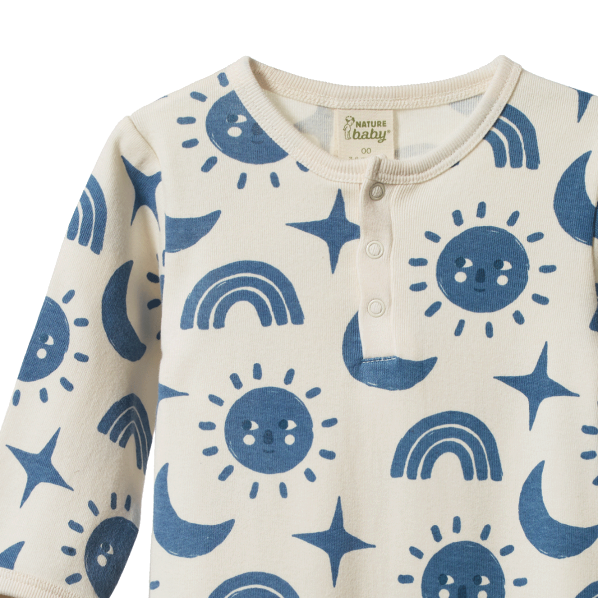 Henley Pyjama Suit- Twilight