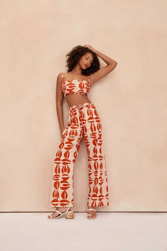 KAI PANT - RED ROYAL