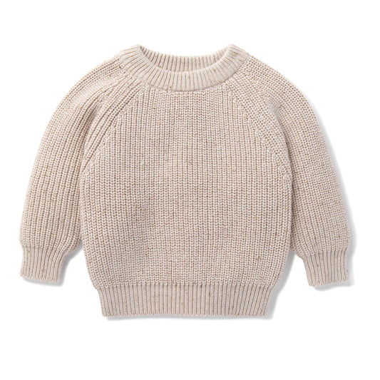 Natural Fleck Knit Jumper