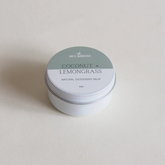Coconut and Lemongrass Natural Deodorant Balm
