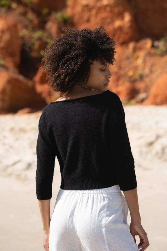 Jade Cashmere Cardi
