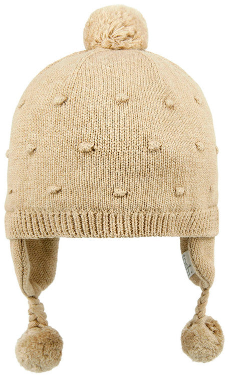 Organic Beanie Earmuff Popcorn