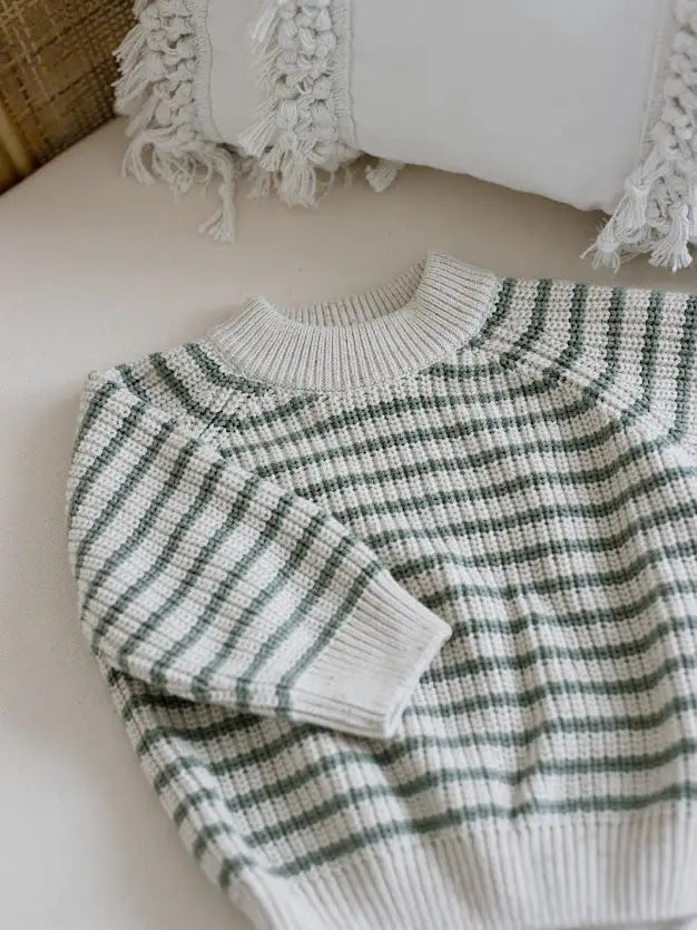 Raglan Striped Jumper