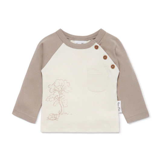 Sleepy Fox Print Tee