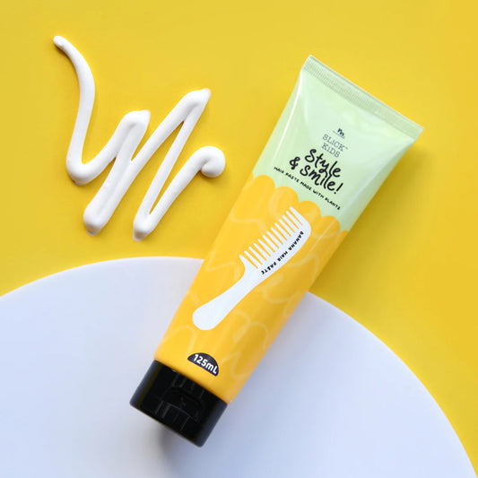 Natural Plant based hair paste in fresh coconut and zesty lime